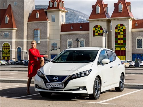 Тест-драйв Nissan Leaf (поколение II) — Космолет из дальней галактики