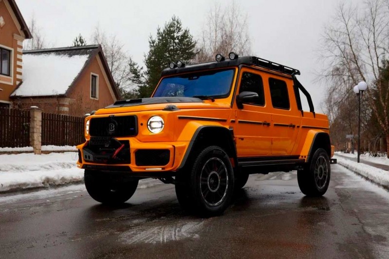 В России продают «заряженный» пикап Brabus 700 Adventure XLP: за авто просят 60 млн руб