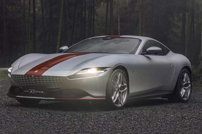 Ferrari показала уникальную версию купе Roma к 30-летию присутствия на китайском рынке
