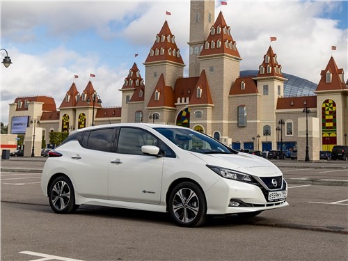 Тест-драйв Nissan Leaf (поколение II) - Космолет из дальней галактики