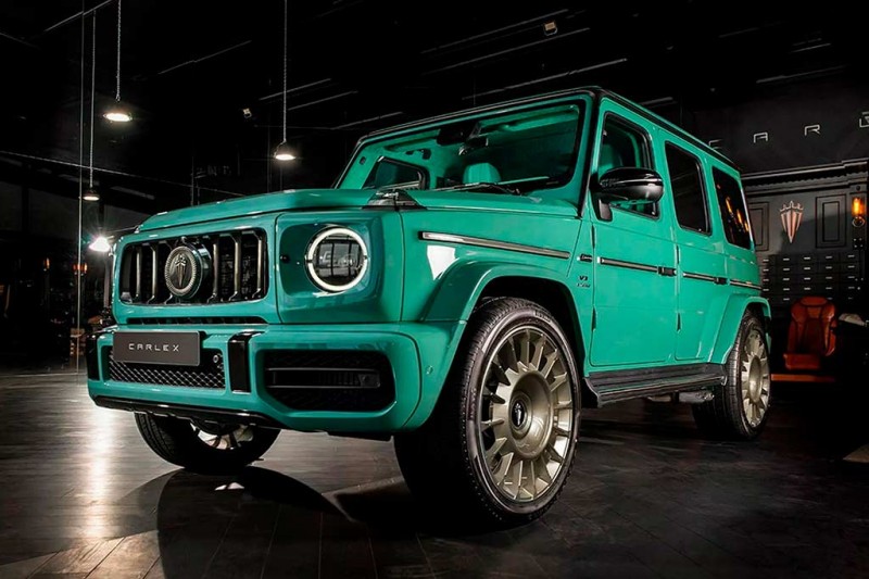 Польские тюнеры из Carlex Design показали мятно-зеленый Mercedes-AMG G63