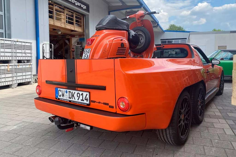 Самодельный пикап на базе старого Porsche 944 продают по цене нового 911 GT3