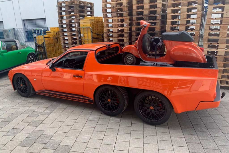 Самодельный пикап на базе старого Porsche 944 продают по цене нового 911 GT3
