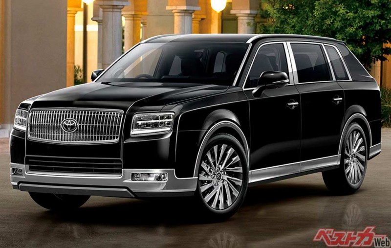 Toyota разрабатывает кроссовер, который по роскоши сравнится с Rolls-Royce Cullinan