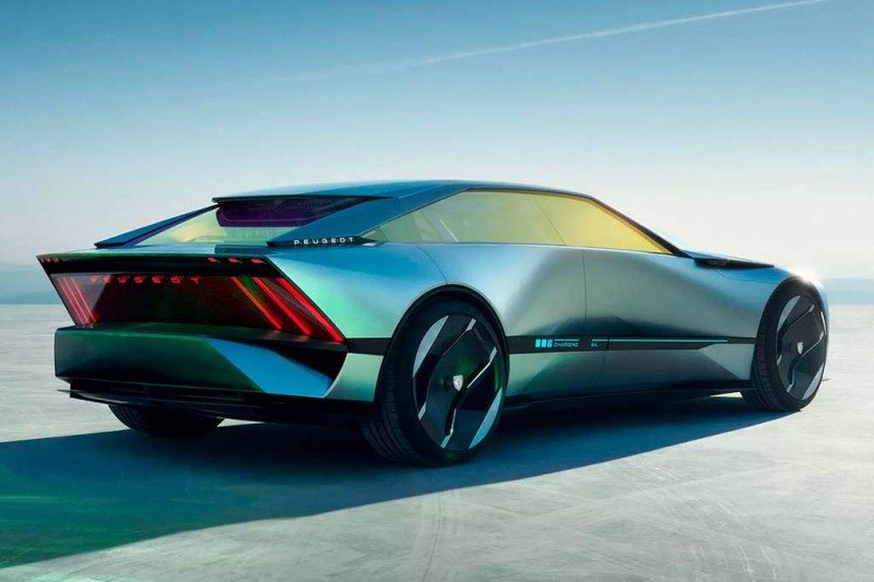Peugeot Inception Concept: французы показали эффектный футуристичный седан
