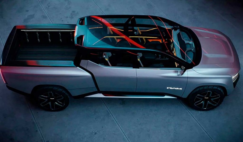 Ram 1500 Revolution Concept: представлен предвестник грядущего электрического пикапа