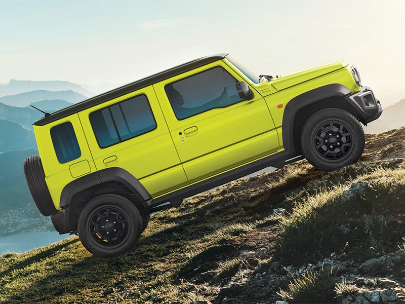 Представлен пятидверный Suzuki Jimny