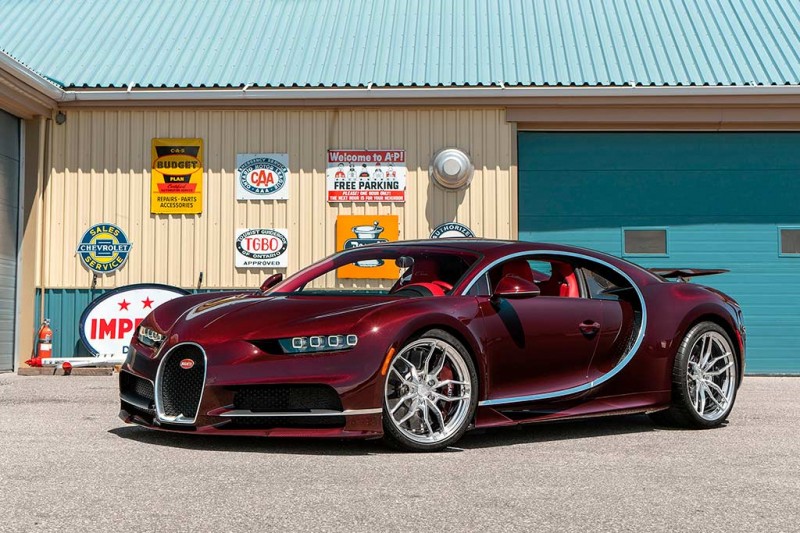 Названа стоимость обслуживания гиперкара Bugatti Chiron в течение 10 лет