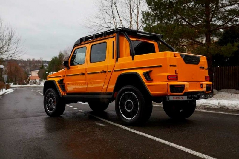 В России продают &laquo;заряженный&raquo; пикап Brabus 700 Adventure XLP: за авто просят 60 млн руб