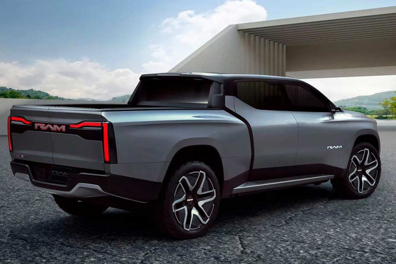 Ram 1500 Revolution Concept: представлен предвестник грядущего электрического пикапа