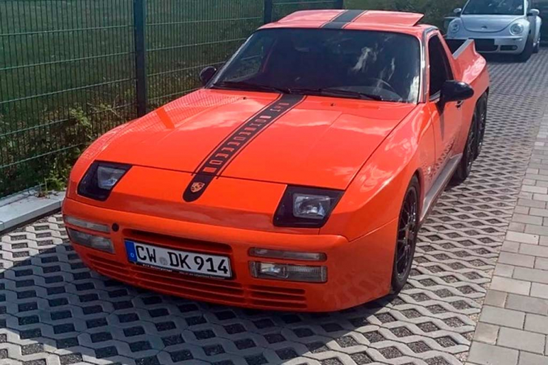 Самодельный пикап на базе старого Porsche 944 продают по цене нового 911 GT3