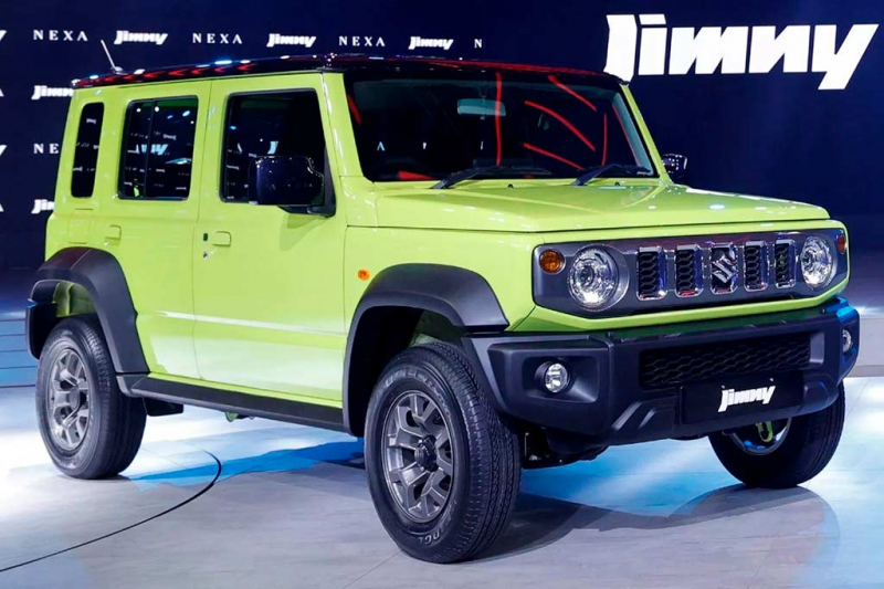 В Индии представили пятидверный вариант внедорожника Suzuki Jimny