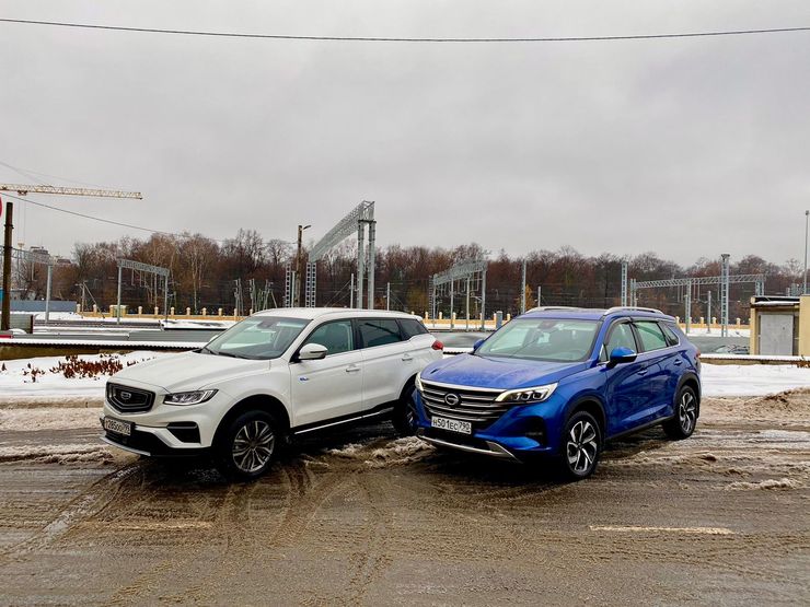 Сравнительный тест-драйв GAC GS5 и Geely Atlas Pro: 50 оттенков китайского