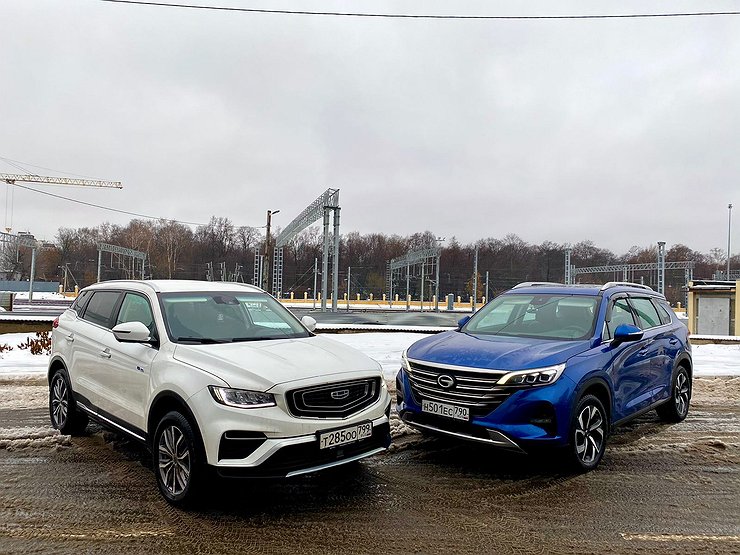 Сравнительный тест-драйв GAC GS5 и Geely Atlas Pro: 50 оттенков китайского