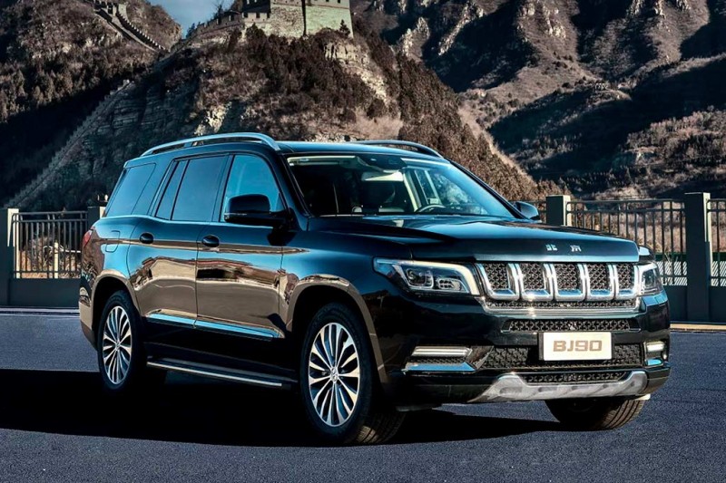 Beijing BJ90 Shanhe Edition: китайская копия старого Mercedes GLS получила упрощенный вариант