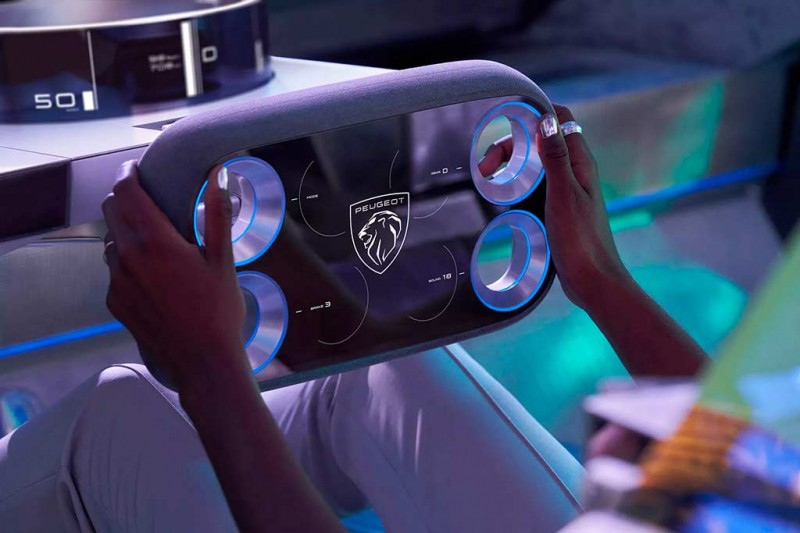 Peugeot Inception Concept: французы показали эффектный футуристичный седан