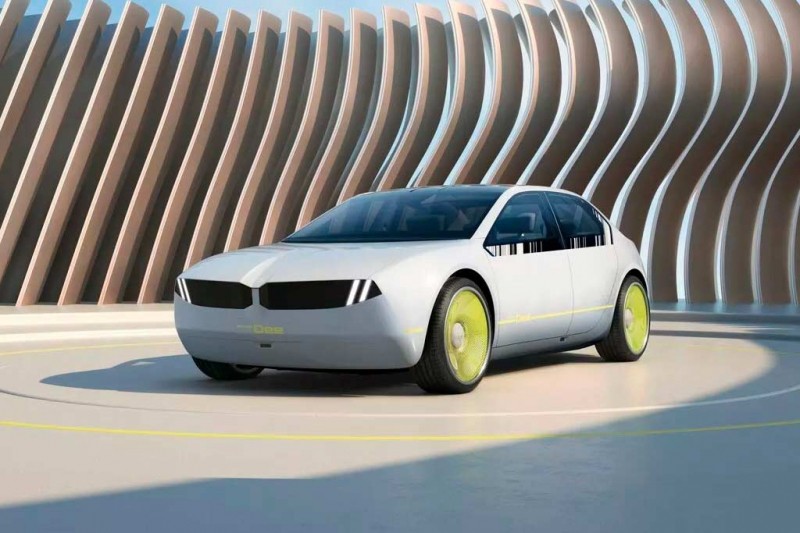 BMW i Vision Dee: меняющий цвета концепт с большим проекционным дисплеем