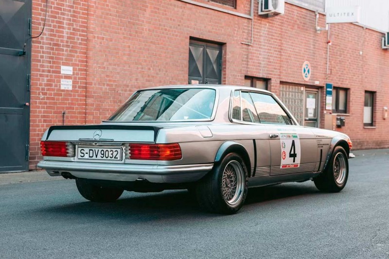 Гоночный Mercedes-Benz 450 SLC 5.0 &laquo;Rallyewagen&raquo; продадут с молотка: таких было 7 штук