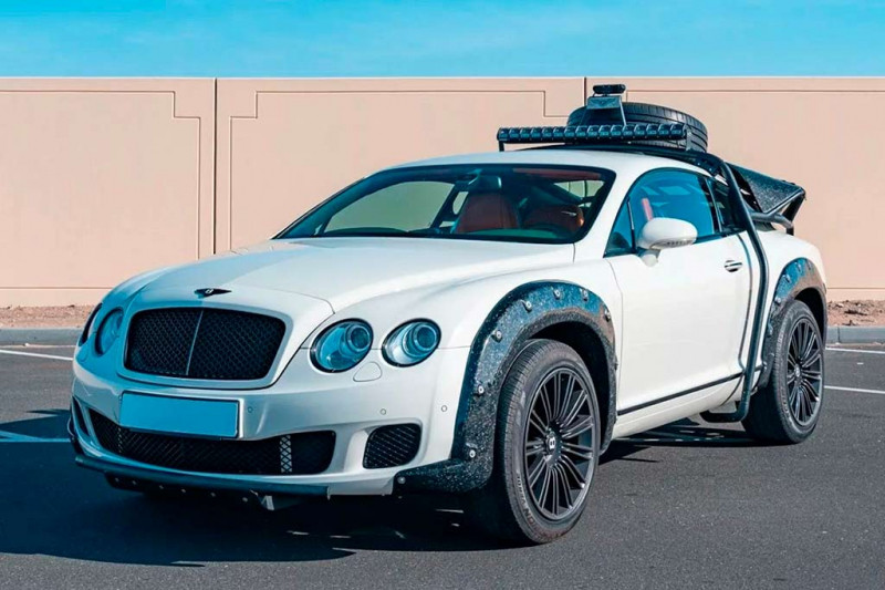 В Дубае продают раллийную модификацию на базе Bentley Continental GT Speed 2008 1 В Дубае продают раллийную модификацию на базе Bentley Continental GT Speed 2008