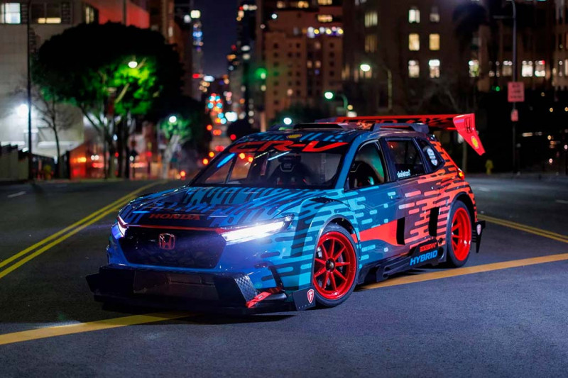 Honda CR-V Hybrid Racer: гоночный концепт с 800-сильной гибридной установкой