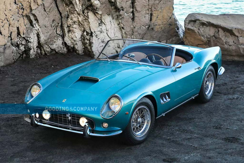 Спорткар Ferrari 250 GT SWB California Spider 1962 ушел с молотка за 18 млн долларов