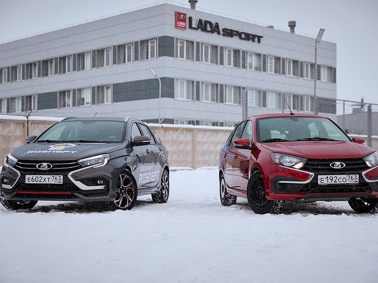 АВТОВАЗ представляет новую LADA Granta Sport в кузове лифтбек