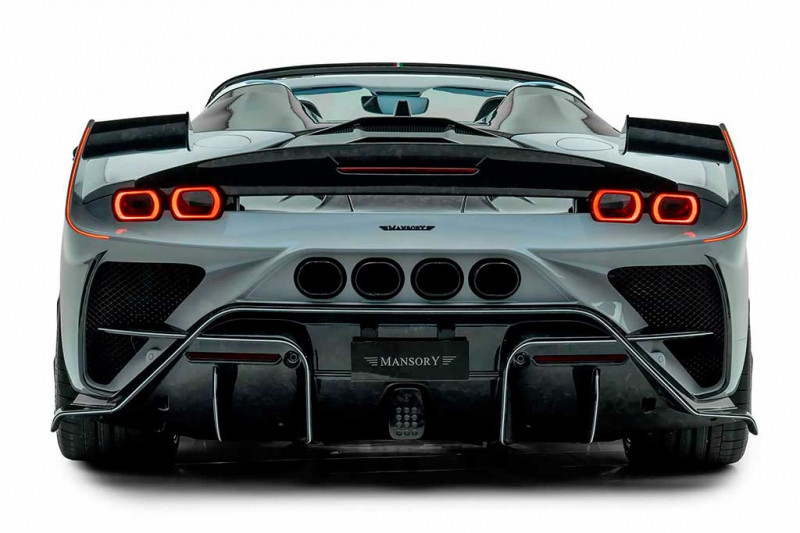 Mansory F9XX Tempesta Celeste: 1 100-сильный вариант Ferrari SF90 Spider от немецких тюнеров