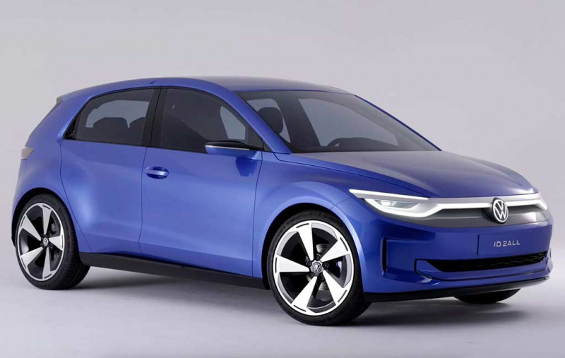 Концепт VW ID. 2all: предвестник доступного электрического хэтча с продвинутой техникой