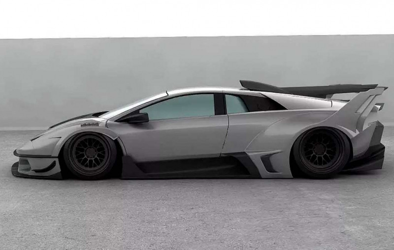 Ателье Liberty Walk представило суперкар Lamborghini Murcielago с современным обвесом