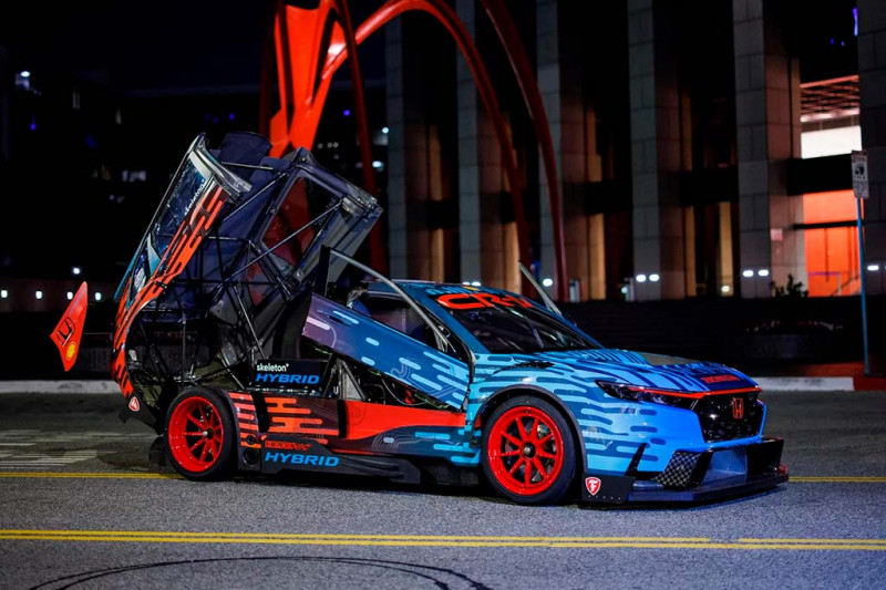 Honda CR-V Hybrid Racer: гоночный концепт с 800-сильной гибридной установкой