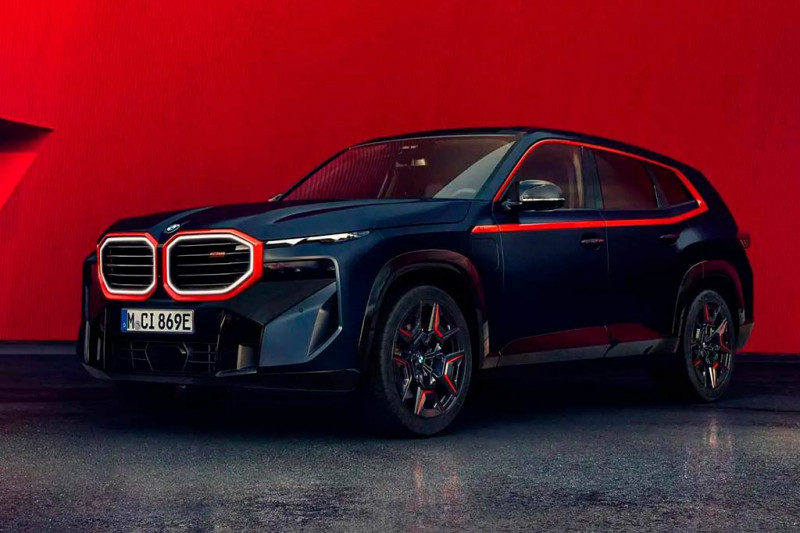 Стартовал прием заказов на топовый вседорожник BMW XM Label Red