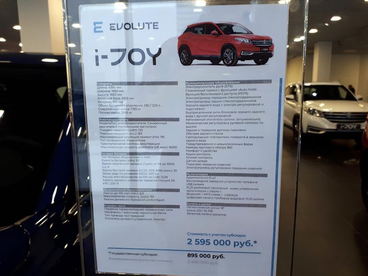 Электричка опоздала: как мы искали, тестировали и покупали кроссовер Evolute i-Joy