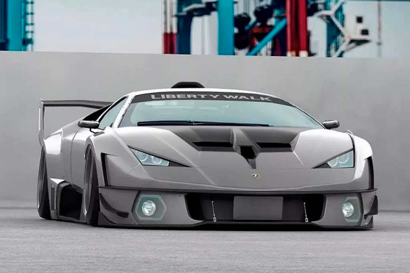 Ателье Liberty Walk представило суперкар Lamborghini Murcielago с современным обвесом