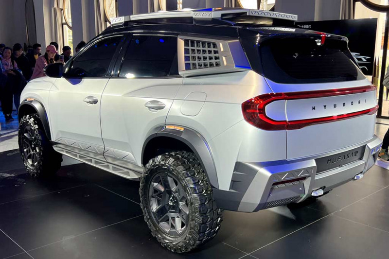 В Китае показали кроссовер Hyundai Mufasa: пока в виде брутального внедорожного концепта