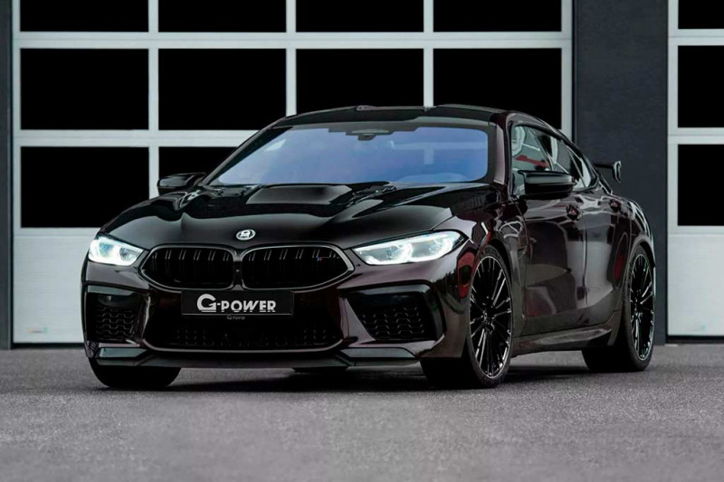 В G-Power подготовили 900-сильный вариант четырехдверного купе BMW M8 Gran Coupe