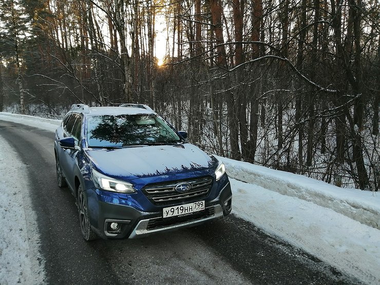Побоку мороз: за новогодней форелью на кроссовере Subaru Outback