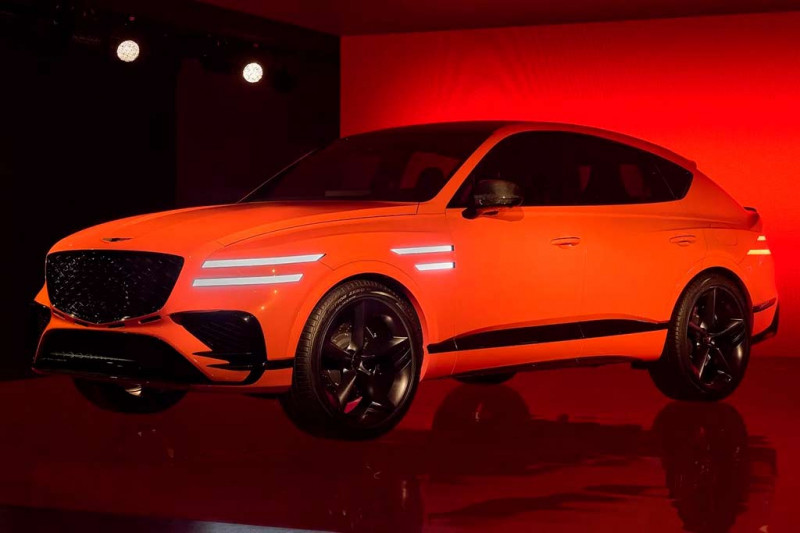 В Нью-Йорке показали купеобразный Genesis GV80 Coupe Concept: серийная версия не за горами