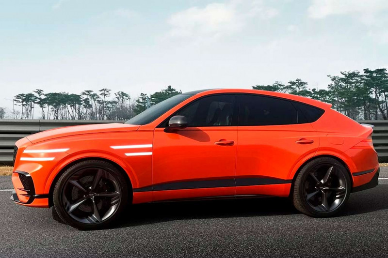 В Нью-Йорке показали купеобразный Genesis GV80 Coupe Concept: серийная версия не за горами