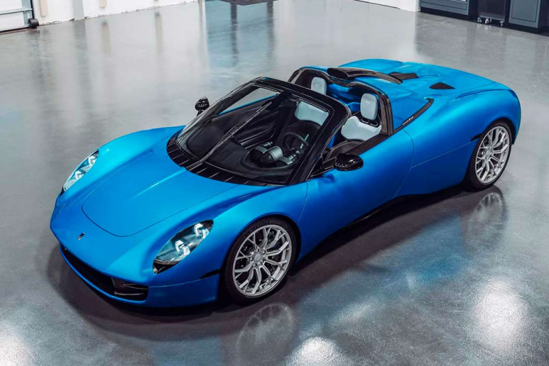 Gordon Murray T.33 Spider: британцы представили эффектный родстер с мотором V12