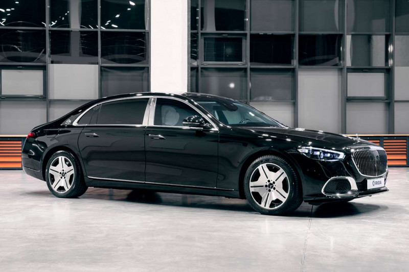 Российские тюнеры представили бронированный вариант лимузина Mercedes-Maybach S 580 4Matic