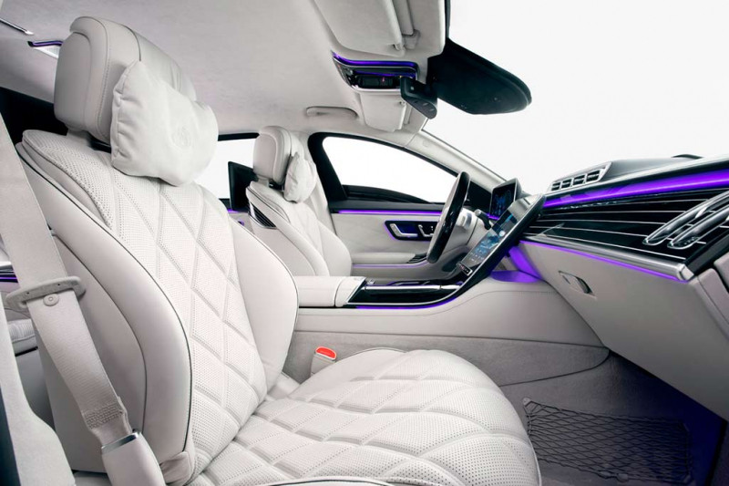 Российские тюнеры представили бронированный вариант лимузина Mercedes-Maybach S 580 4Matic