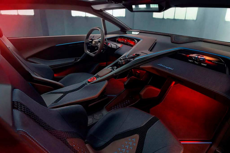 Концептуальный Lamborghini Lanzador: предвестник первого электрокара итальянской марки