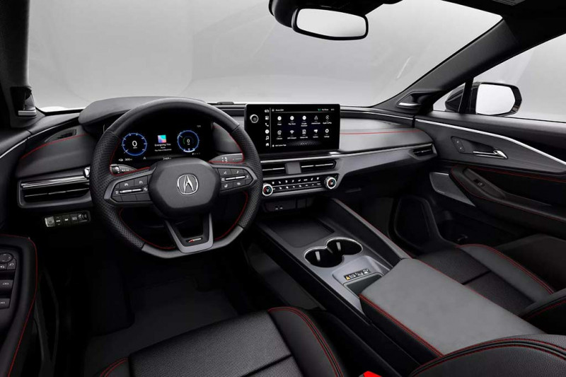 Новый кроссовер Acura ZDX стал первым электрокаром японской марки 4 Новый кроссовер Acura ZDX стал первым электрокаром японской марки