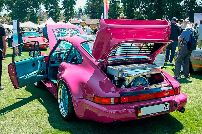 Тюнеры из Galpin представили 850-сильный розовый Porsche 930 Turbo Slantnose