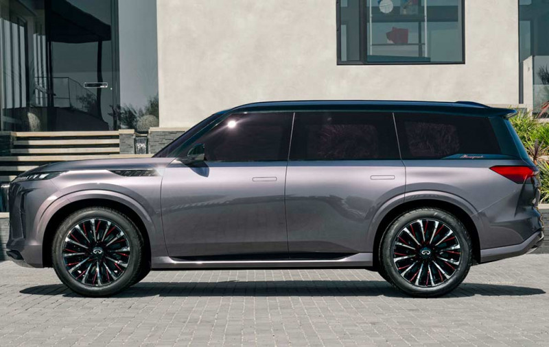 Представлен концептуальный кроссовер Infiniti QX Monograph: предвестник нового QX80