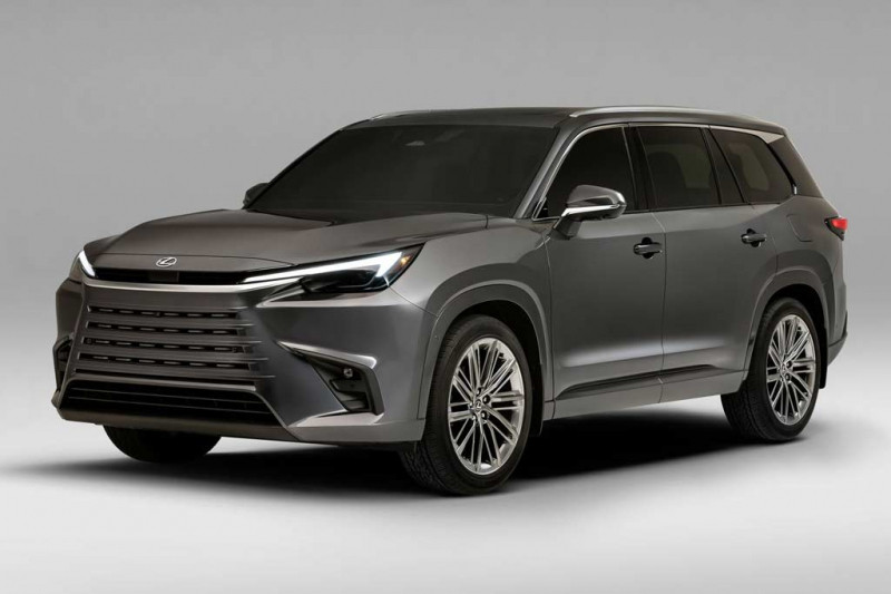 Lexus TX: новый премиальный семейный кроссовер с трехрядным салоном