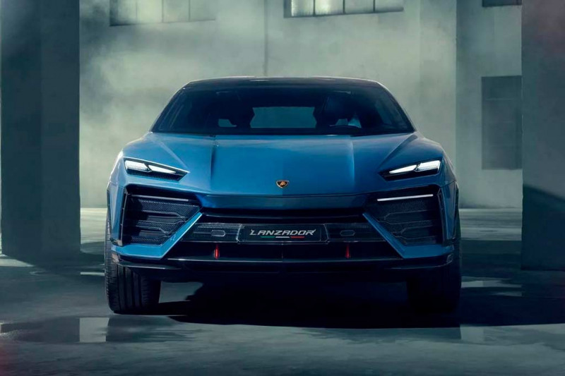 Концептуальный Lamborghini Lanzador: предвестник первого электрокара итальянской марки
