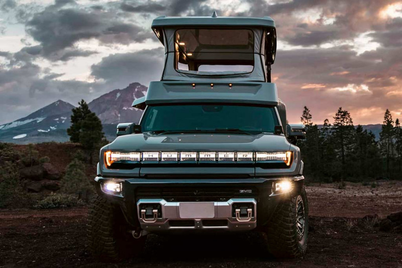 Тюнеры из EarthCruiser построили кемпер на базе электрического пикапа GMC Hummer EV 2 Тюнеры из EarthCruiser построили кемпер на базе электрического пикапа GMC Hummer EV
