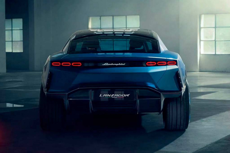 Концептуальный Lamborghini Lanzador: предвестник первого электрокара итальянской марки