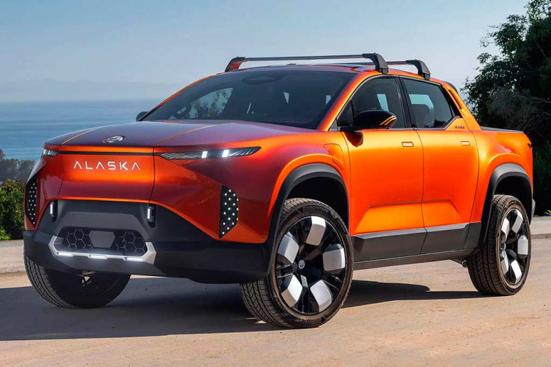 Американцы представили «супер-спортивный» электрический пикап Fisker Alaska
